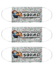 squad mask dental assistant Cloth Face Mask - 3 Pack front
