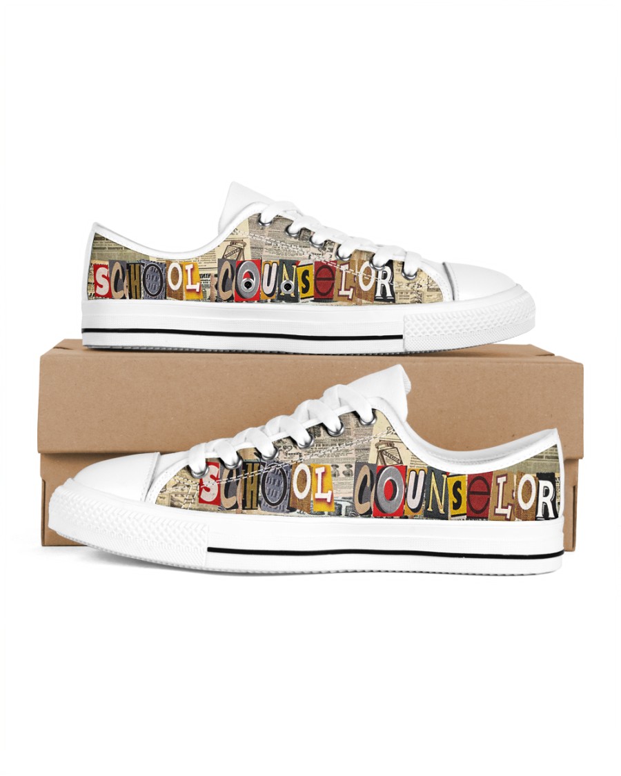 Counselor You Matter Women's Low Top White Shoes