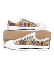 Counselor You Matter Women's Low Top White Shoes inside-right-outside-right