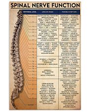 spinal nerve function 24x36 Poster front