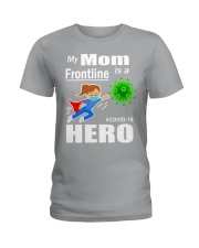 my mom frontline Ladies T-Shirt tile