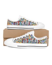 shoe plate Nurse anaesthetist left Men's Low Top White Shoes inside-right-outside-right