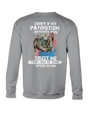 Sorry If My Patriotism Offends You Trust Me Your Lack Of Spine Offends Me More Shirt, American Veteran Shirt, Independence Day, Fourth Of July Tee, V Crewneck Sweatshirt tile