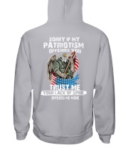 Sorry If My Patriotism Offends You Trust Me Your Lack Of Spine Offends Me More Shirt, American Veteran Shirt, Independence Day, Fourth Of July Tee, V Hooded Sweatshirt tile