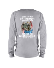 Sorry If My Patriotism Offends You Trust Me Your Lack Of Spine Offends Me More Shirt, American Veteran Shirt, Independence Day, Fourth Of July Tee, V Long Sleeve Tee tile