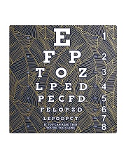 eye chart close pattern 3l Square Coaster thumbnail