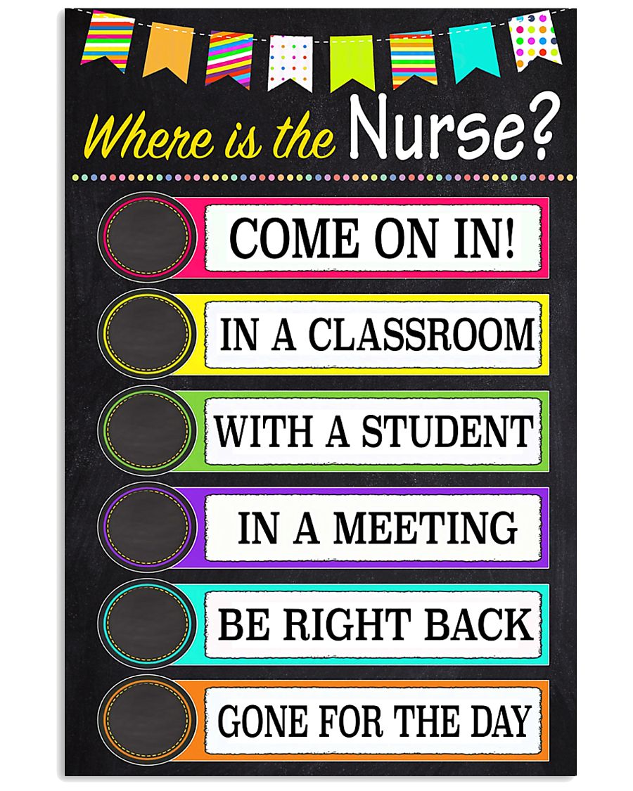 where-school-nurse 11x17 Poster
