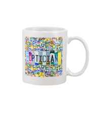 plate mask optician Mug tile