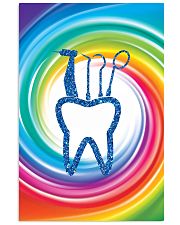 dentist swirl color 11x17 Poster front