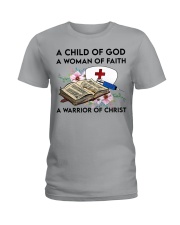 child god nurse Ladies T-Shirt tile