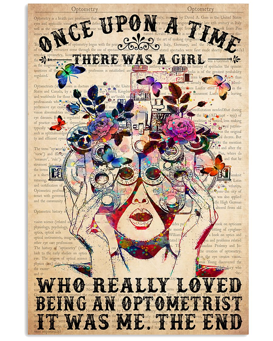 once upon-optometrist 24x36 Poster