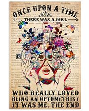 once upon-optometrist 24x36 Poster front
