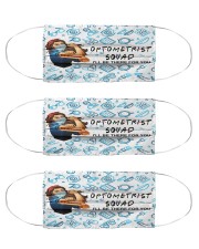 mas squad optometrist Cloth Face Mask - 3 Pack front