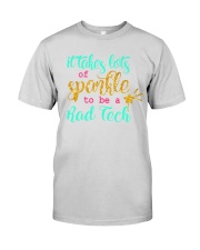 red tech sparkle Premium Fit Mens Tee tile