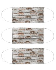 Optometrist Pattern Mask, Physician Mask, Optician Gift Idea, Optometry, Optometrist Health Care Mask Cloth Face Mask - 3 Pack front