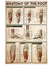 foot-anatomy 24x36 Poster front