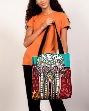 Tote Teeth Abstract All-over Tote aos-all-over-tote-lifestyle-front-06