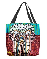 Tote Teeth Abstract All-over Tote front