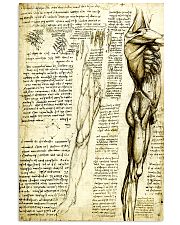 davinci-leg-muscle-II 11x17 Poster front
