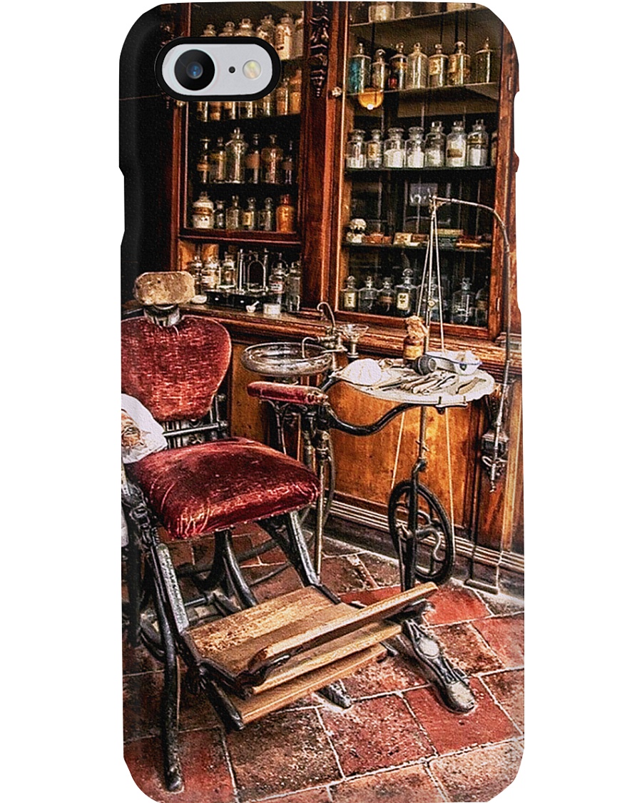 dentist case antique Phone Case