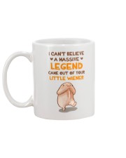Little Wiener Dad Aus Mug back