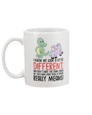 Look Different Father Really Means Mug back