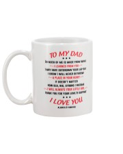 Place In Dad's Heart Mug back