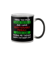 Good Job Raising Me Though Color Changing Mug thumbnail