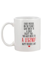 Give Birth To A Legend Mug back