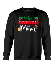 First Christmas as Mom Crewneck Sweatshirt thumbnail