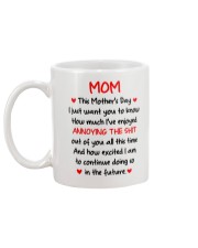 Mom Anjoyed Annoying Mug back