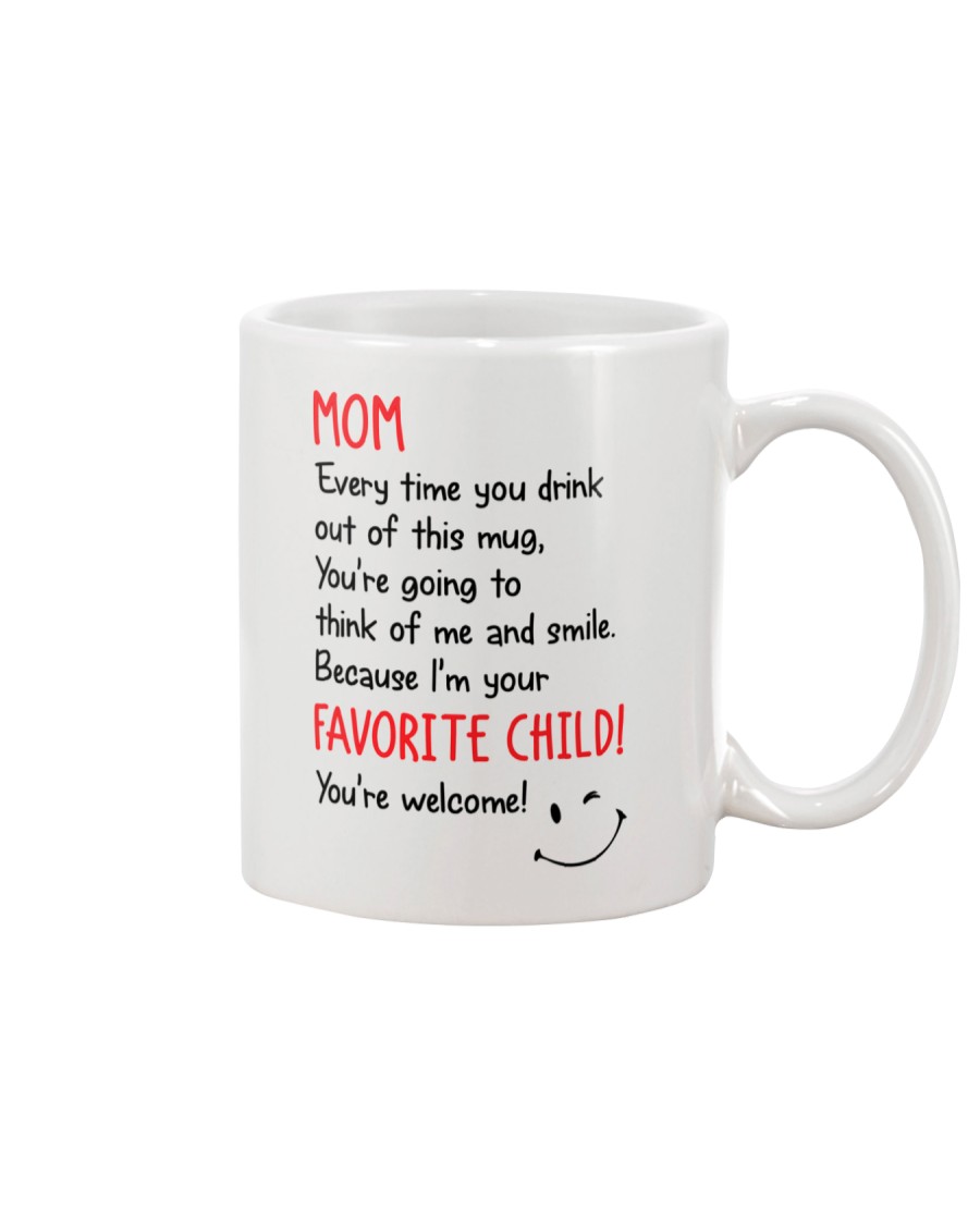 Mom Drink Out Of Mug