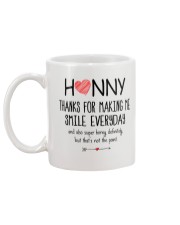 You make me smile Mug back