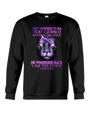 Strong Father I Am The Storm Crewneck Sweatshirt thumbnail