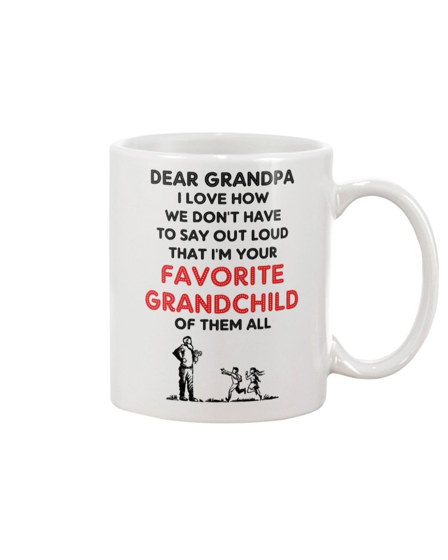 Favorite grandchild Grandpa Mug