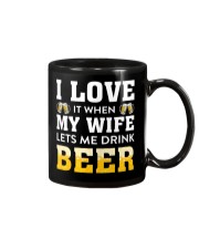 Love Wife Let Drink Beer Mug thumbnail