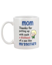 A Dickhead Of A Son Like My Brother Mug back
