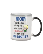 A Dickhead Of A Son Like My Brother Color Changing Mug thumbnail