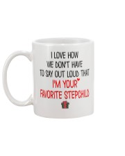 I'm Your Favorite Stepchild Personalized Mug back