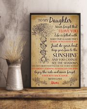 To My Daughter 11x17 Poster lifestyle-poster-3