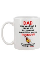 A Great Big Thumbs Up Mug back