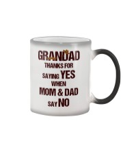 Thank Grandad For Saying Yes Color Changing Mug thumbnail