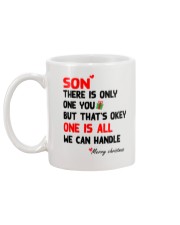 Only One You Enough Xmas Mug back