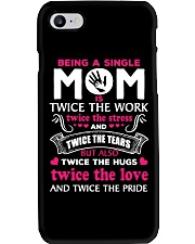 Being A Single Mom Is Twice Phone Case thumbnail
