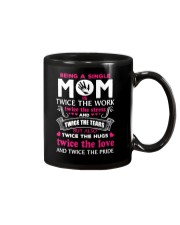 Being A Single Mom Is Twice Mug thumbnail
