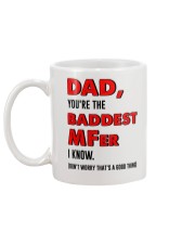 Baddest MFer Mug back