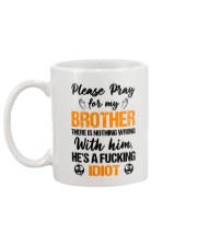 Pray For My Brother Mug back