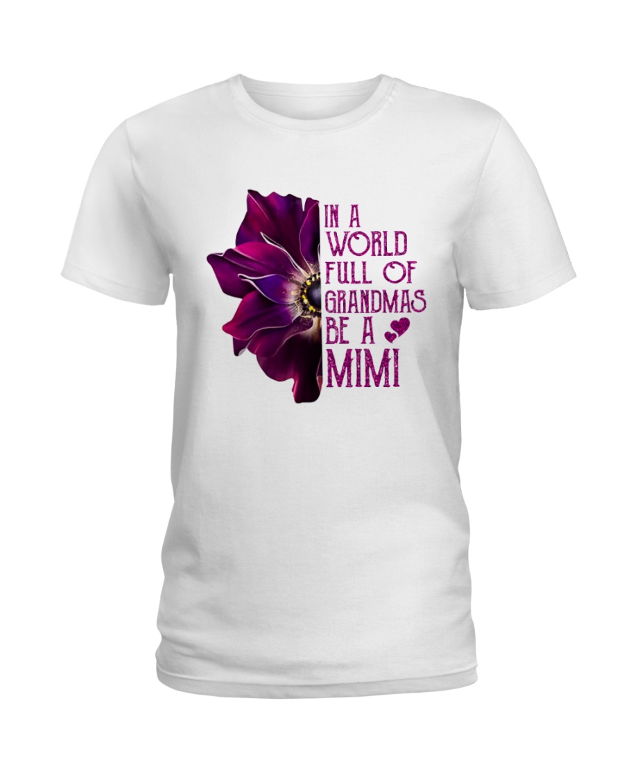 Be A Mimi Carnation Ladies T-Shirt