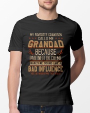 Favourite Grandson Bad Influence Bought Classic T-Shirt lifestyle-mens-crewneck-front-13