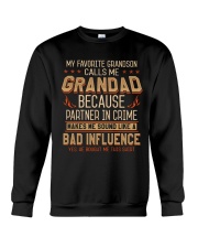 Favourite Grandson Bad Influence Bought Crewneck Sweatshirt thumbnail